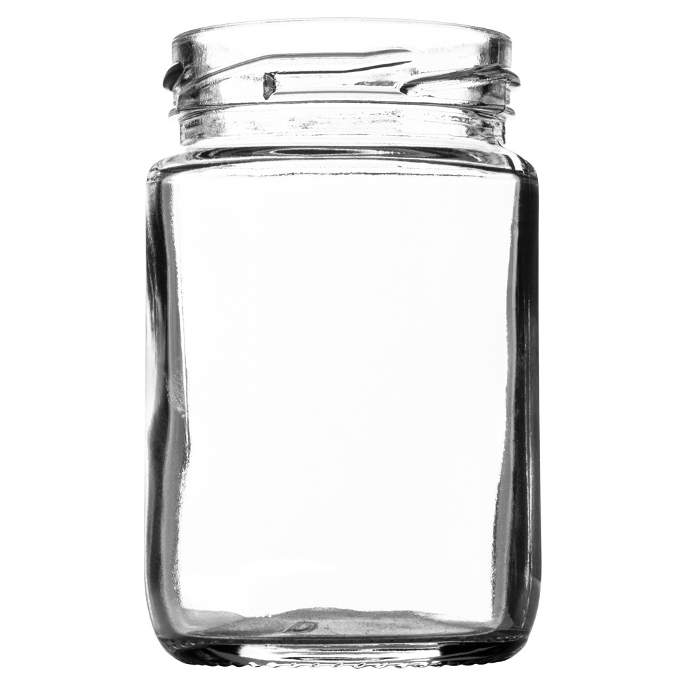 3.5oz Rawlings Mustard Glass Jar